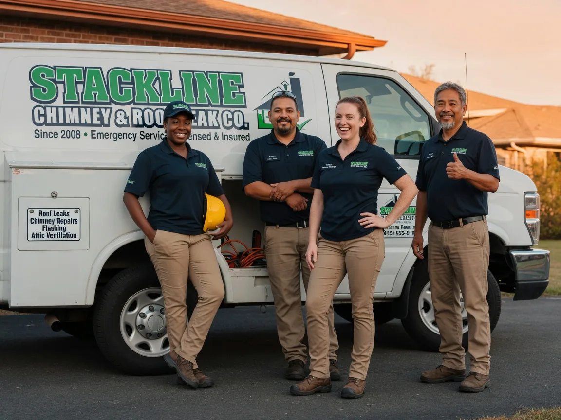 Chimney flashing repair company in Buford, WY